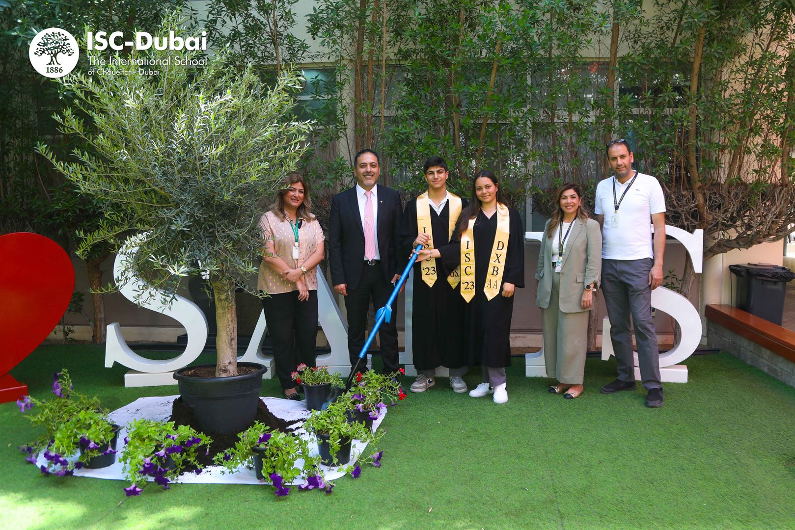 Seniors Tree planting